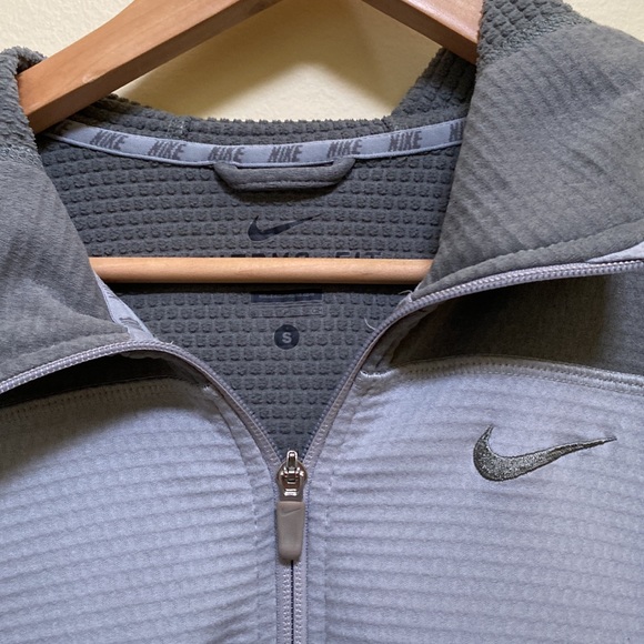 Nike front zipper hoodie grey - Picture 2 of 4